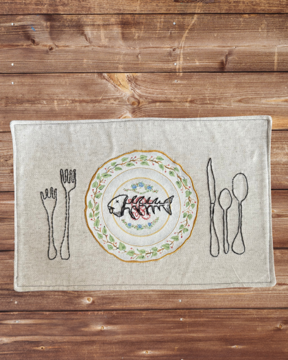Fishbone Placemat